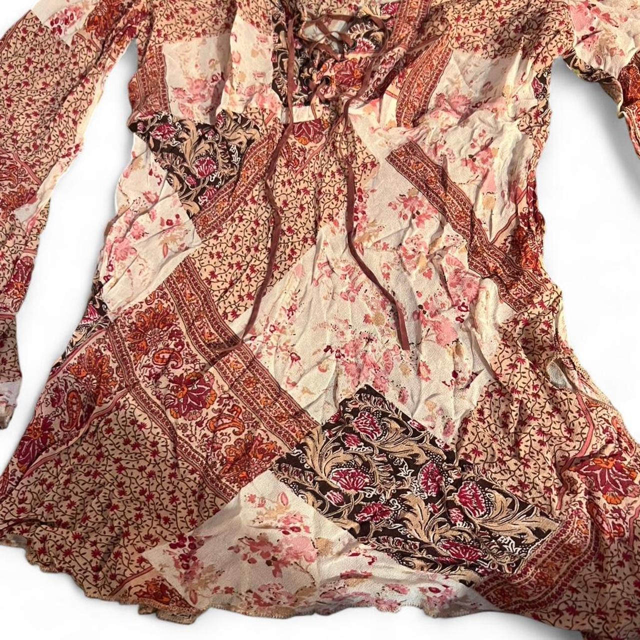 Faded Glory Women's Blouse - Pink/Multi - L – Vin… - image 2