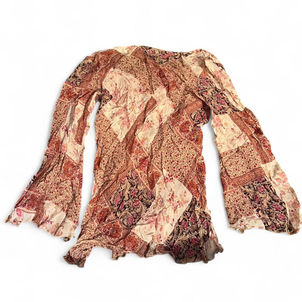 Faded Glory Women's Blouse - Pink/Multi - L – Vin… - image 4