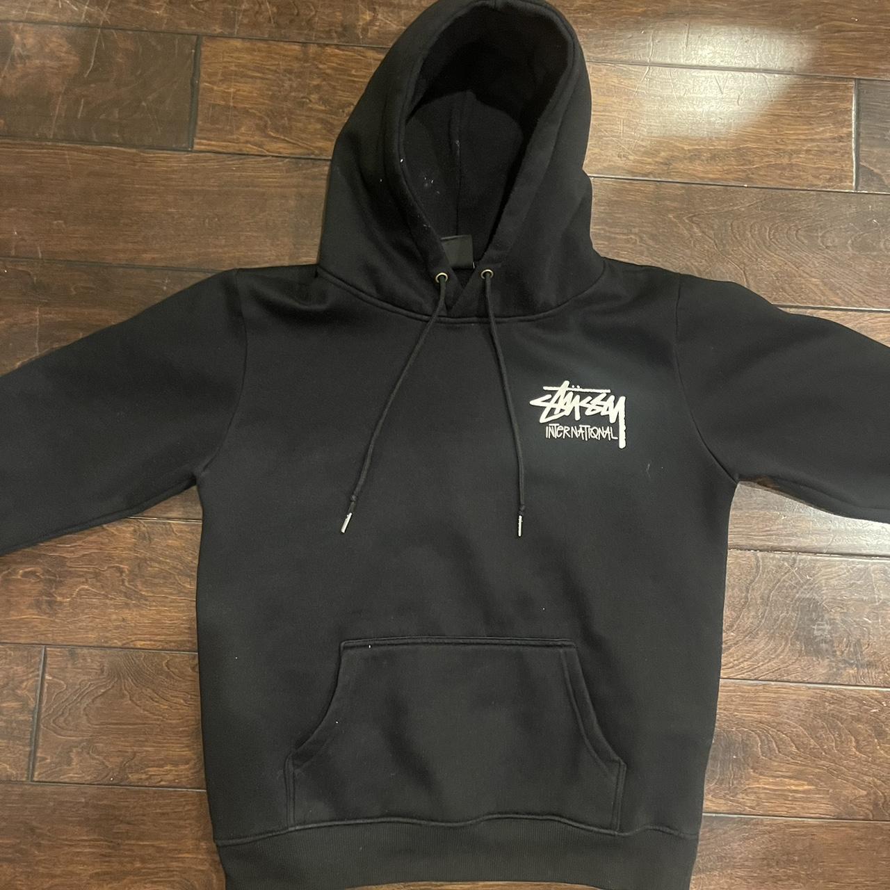 Stussy International Hoodie No size listed but fits... - Depop