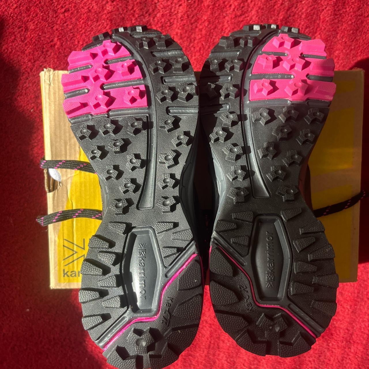 Karrimor Women's Pink and Black Trainers | Depop