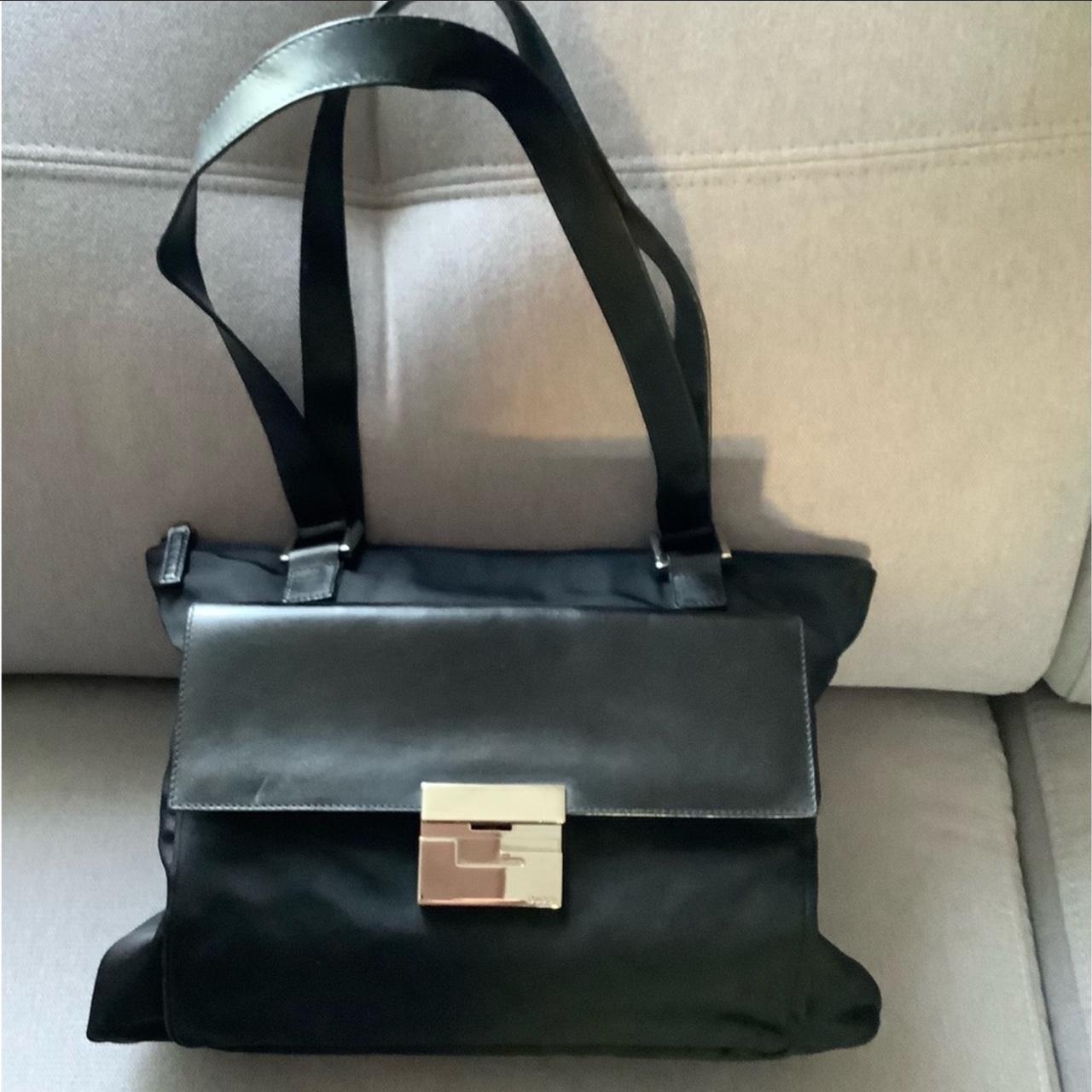 Gucci Hobo bag Suede and Leather with Bamboo handle - Depop