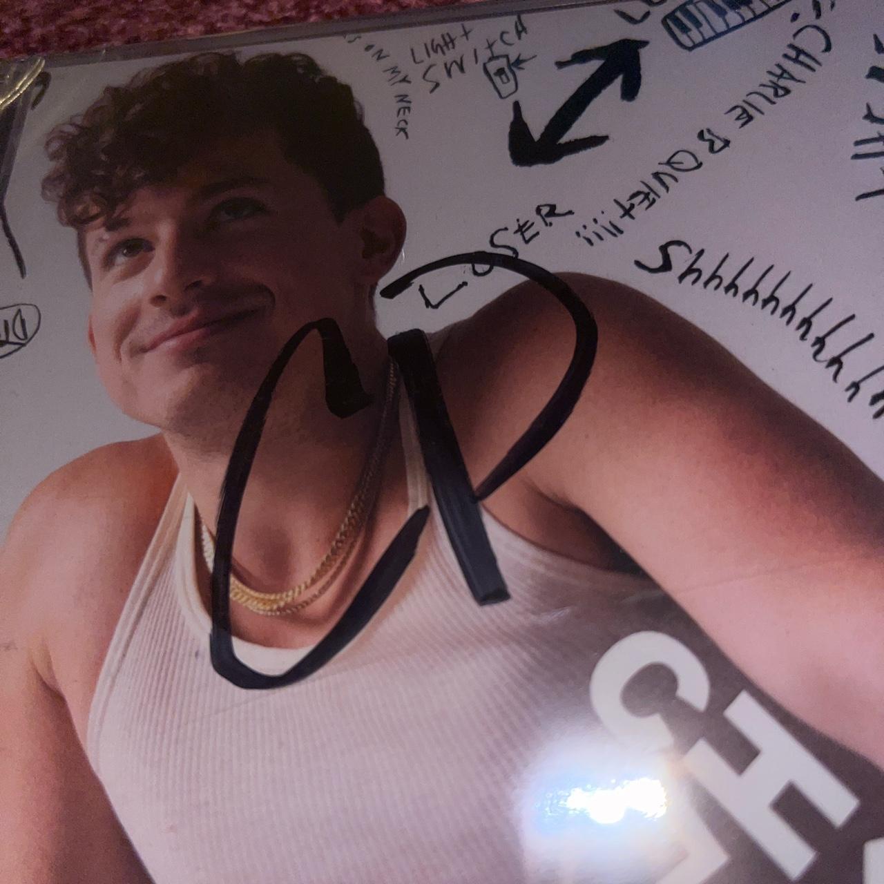 Charlie Puth CHARLIE 直筆サイン入り Charlie Puth CHARLIE 直筆サイン入り