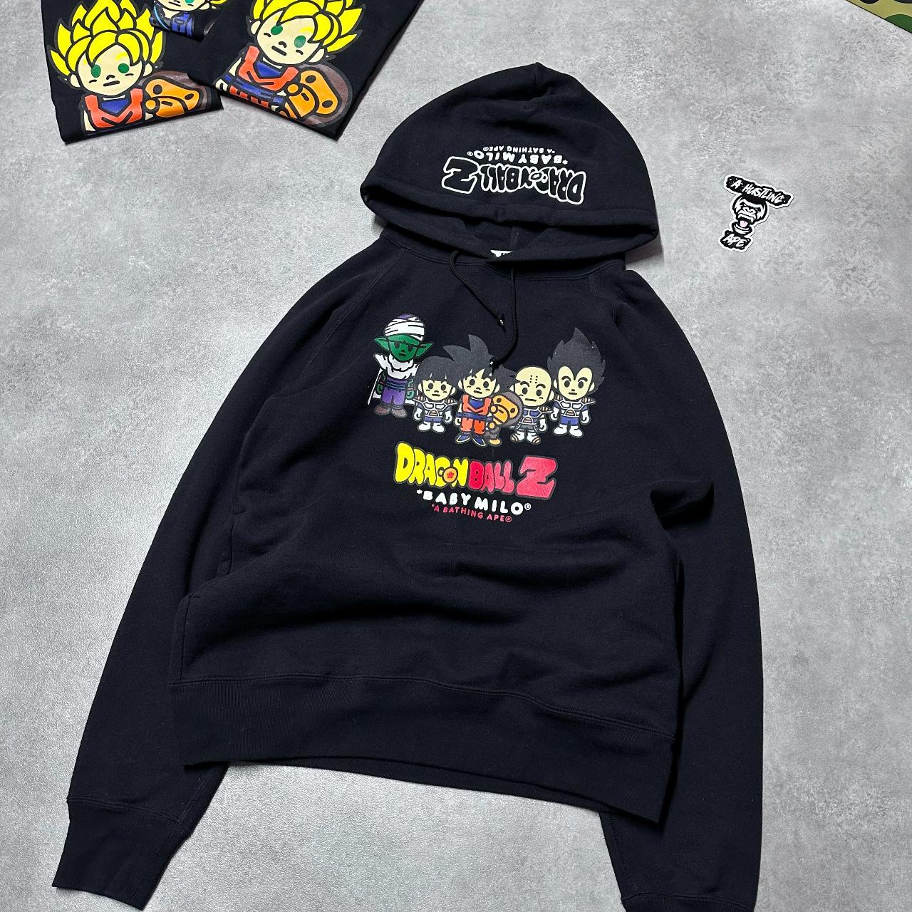 Bape dbz hoodie hotsell