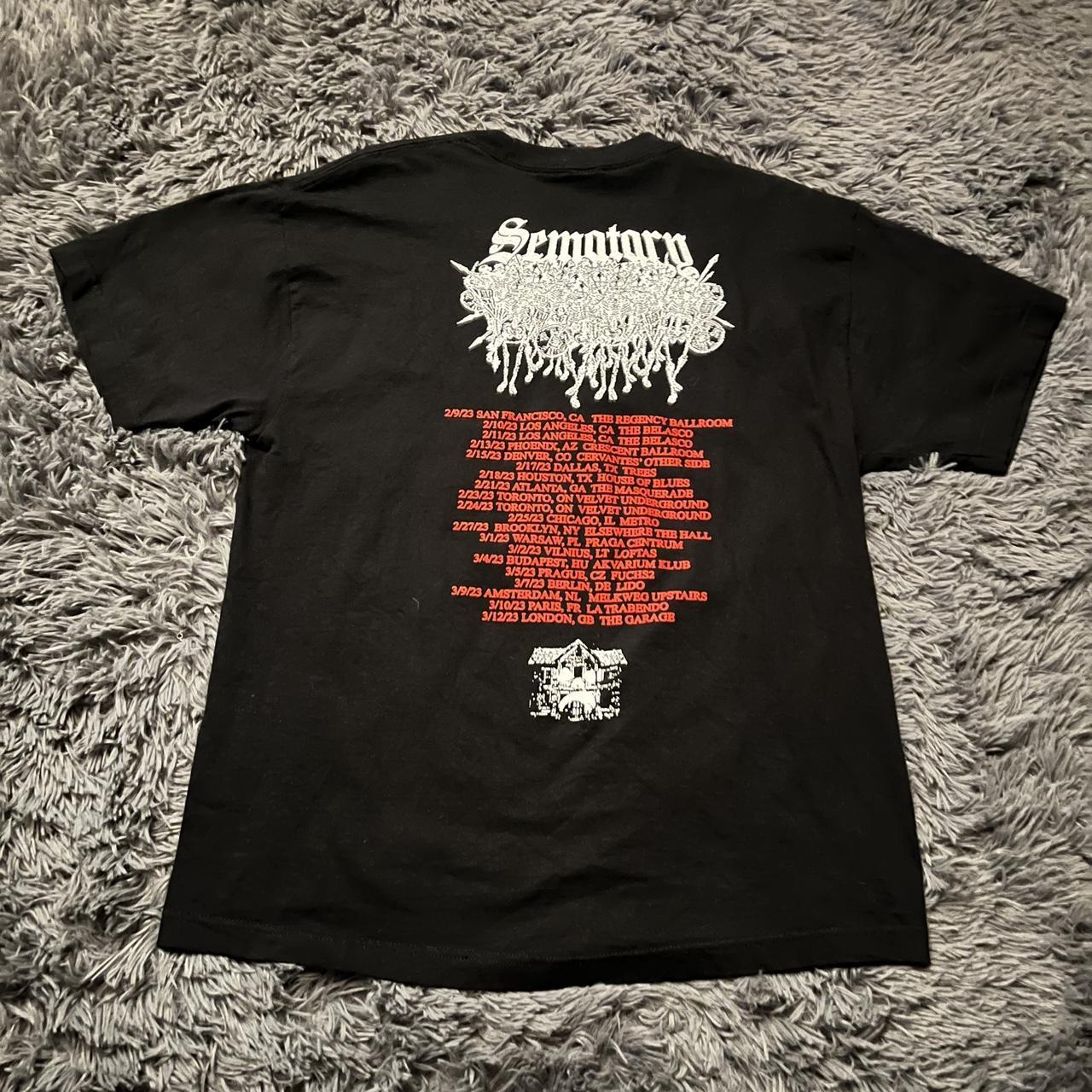 sematary tour 2023 merch size L #sematary #merch... - Depop