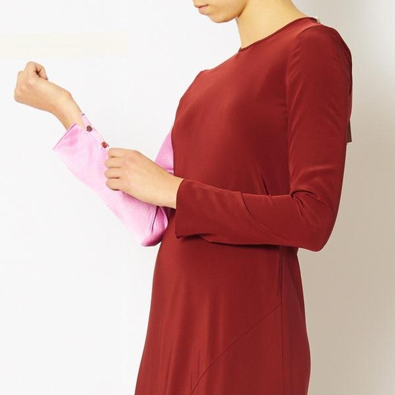 Tibi shop colorblock dress