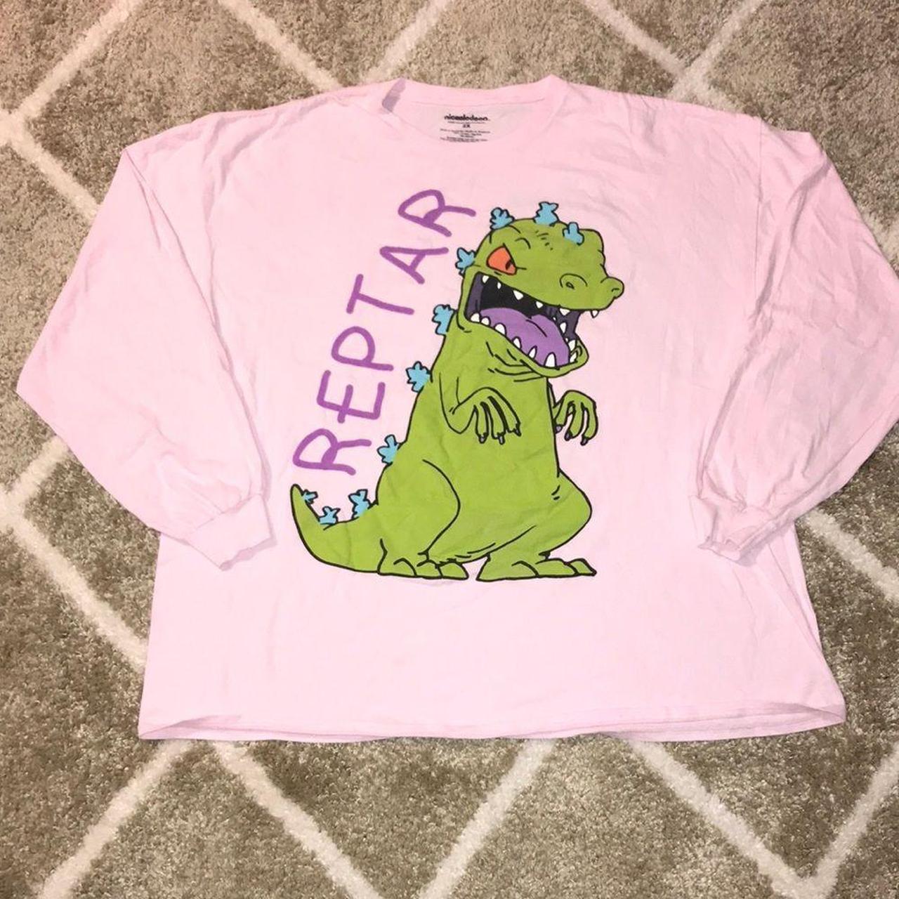 Pink hot sale reptar shirt