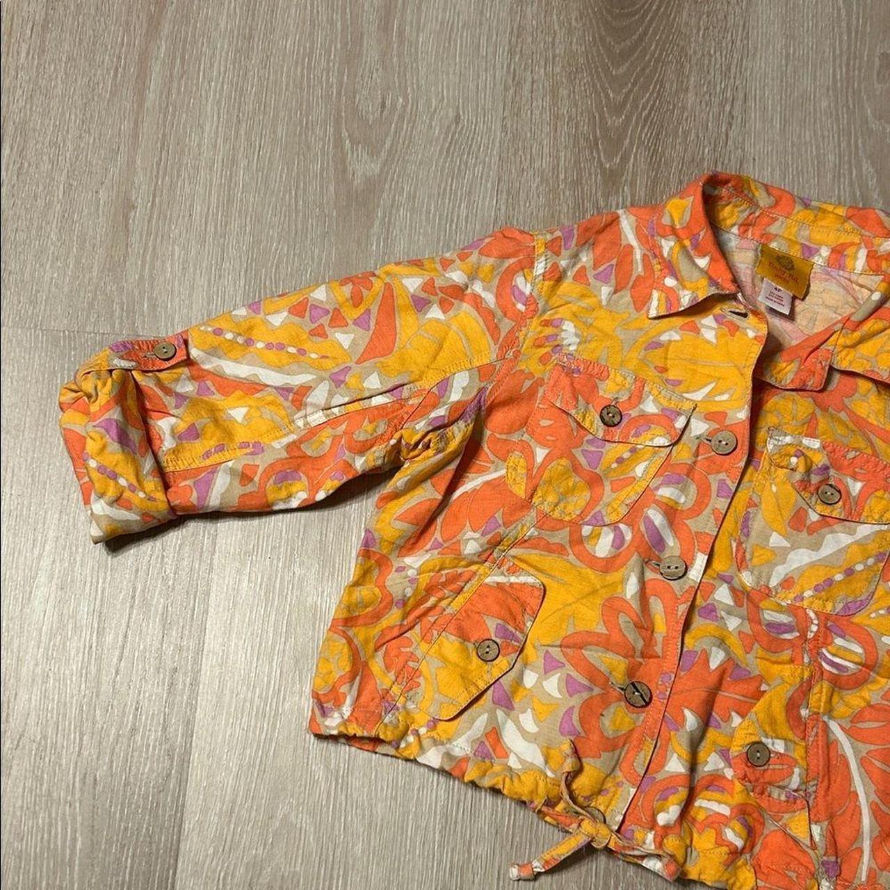 Ruby Rd. Women's Jacket - Orange/Yellow - 4 – Rub… - image 4