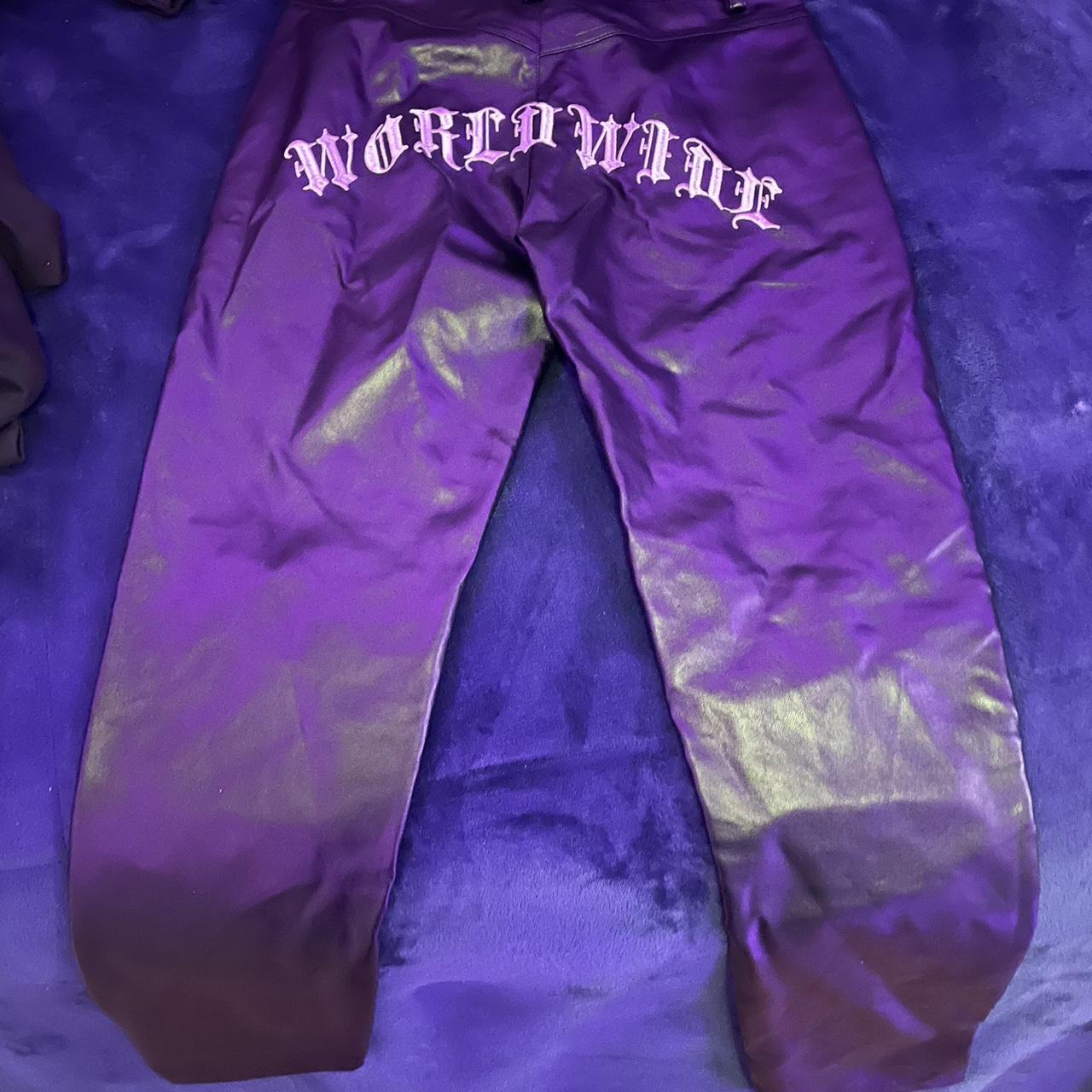 “boohoo man” faux leather pants never worn w/tag... Depop