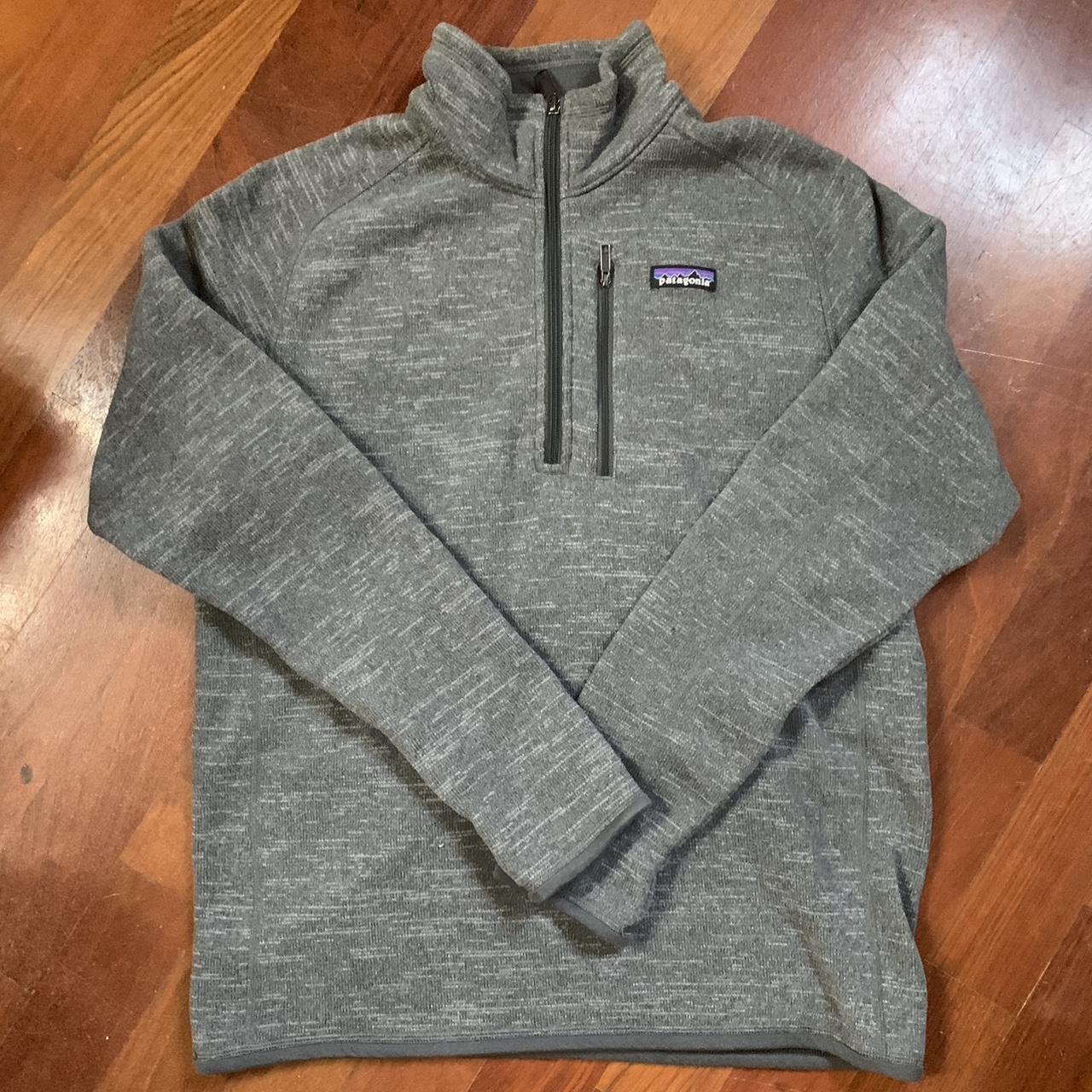 Heather dark gray Patagonia fleece Warm and great... - Depop