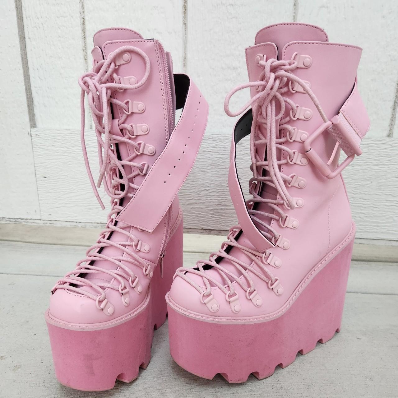 TRAITOR BOOTS - HOT PINK FUR 新品未使用 Club Exx Boots | eBay