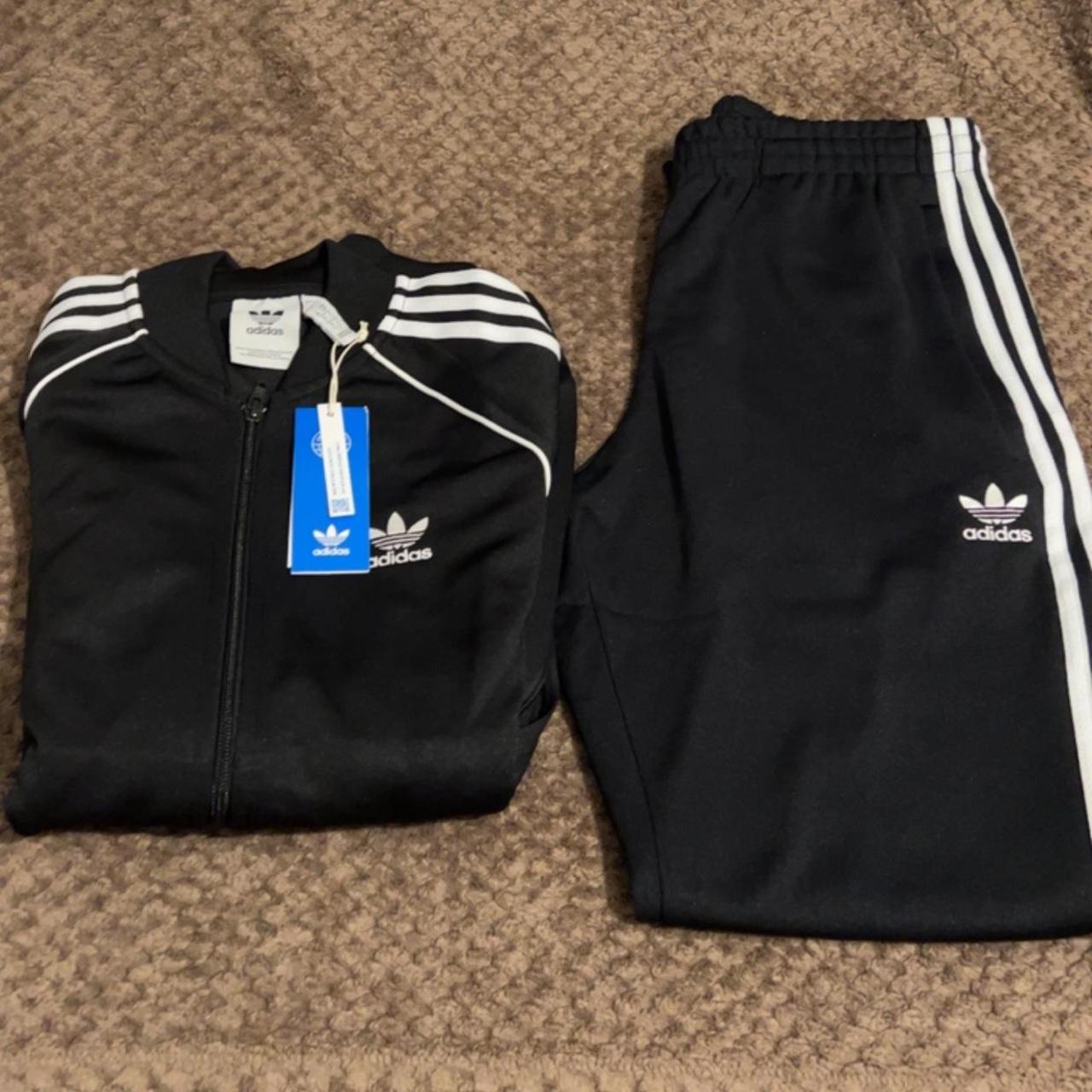 BRAND NEW WITH TAGS Adidas SST Zip hoodie size... - Depop