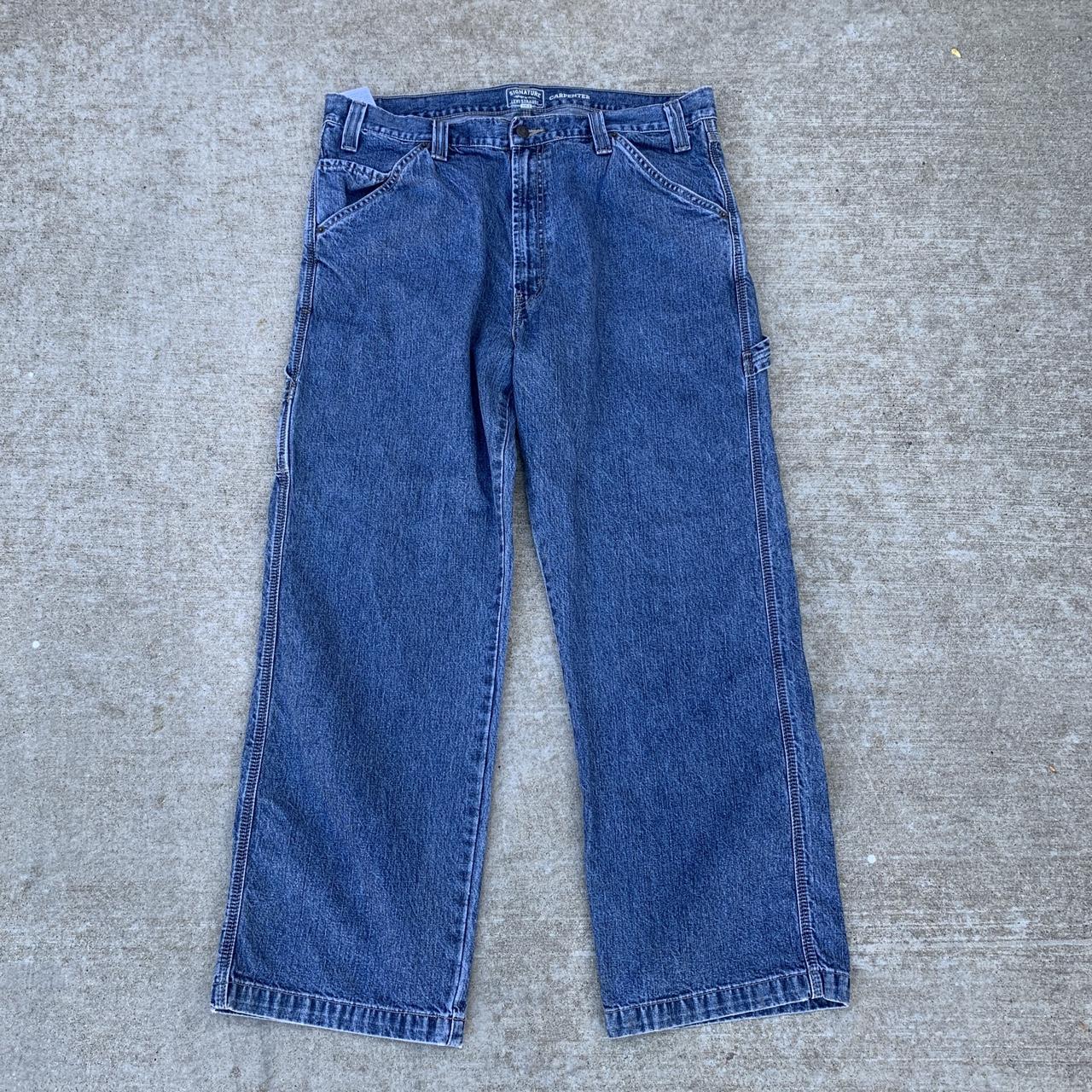 vintage baggy levi's carpenter 38x30 jeans perfect... - Depop