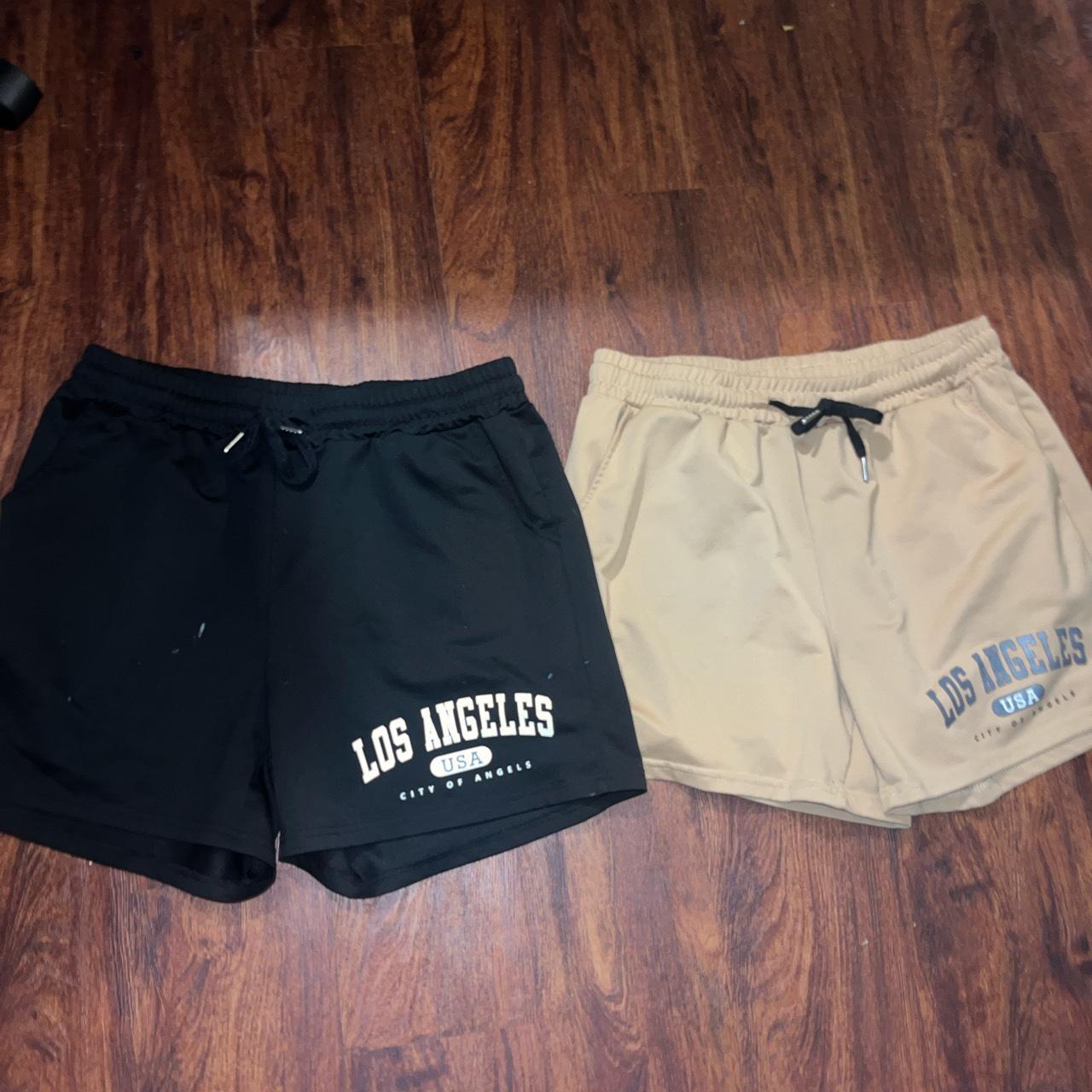 Los Angeles “City of Angels” Shein shorts 30 for both Depop