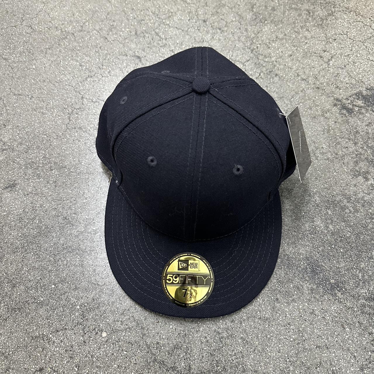 JJJJound Men's Black and Grey Hat | Depop