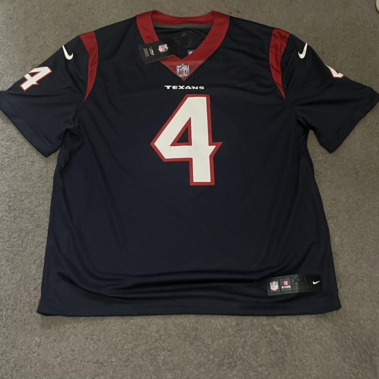 Nike, Shirts, Nfl Deshaun Watson Texans Jersey Nike Dri Fit Jersey Mens  Size Xl