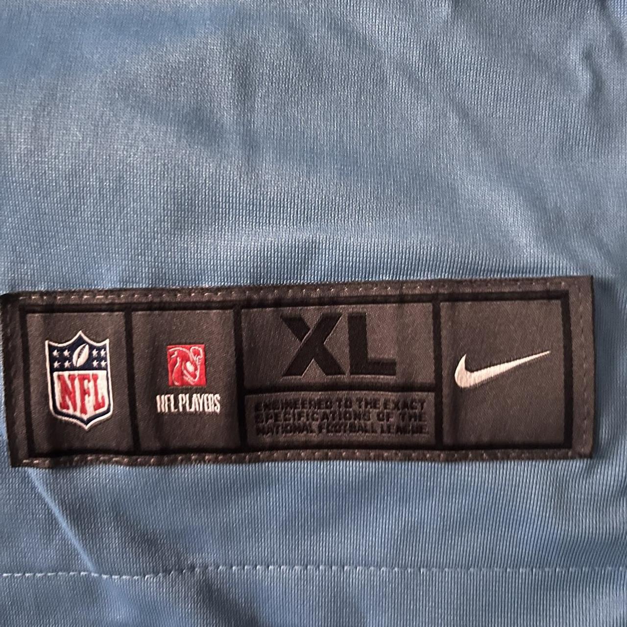 Nike Mens Blue Tennessee Titans #11 NFL A.J. Brown - Depop