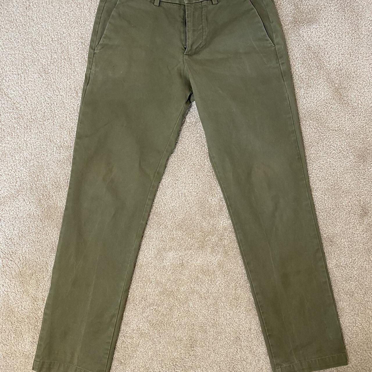Gap Men's Green Trousers Depop
