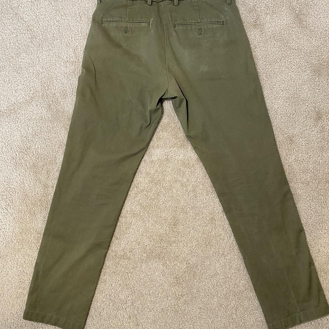 Gap Men's Green Trousers Depop
