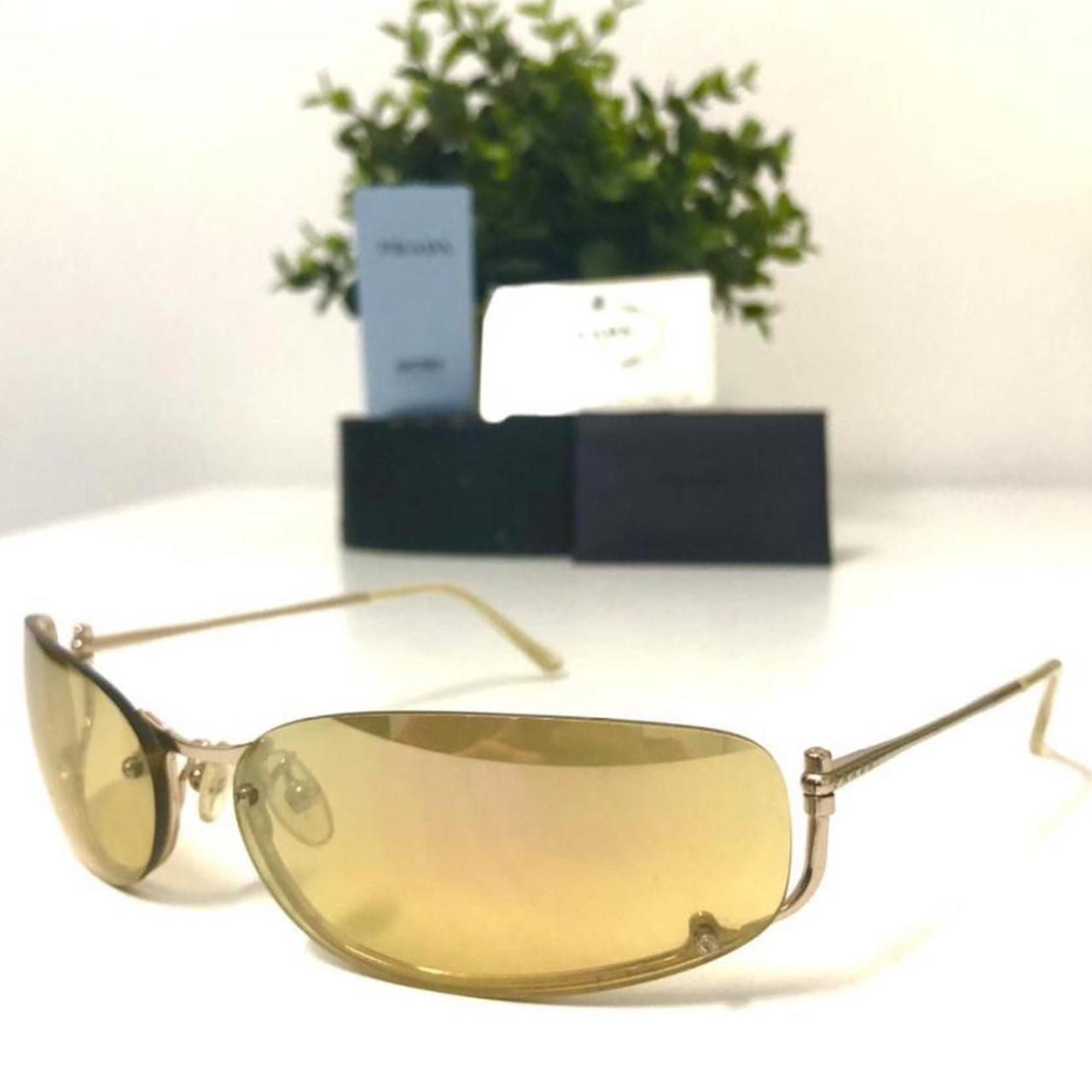 prada sunglasses yellow