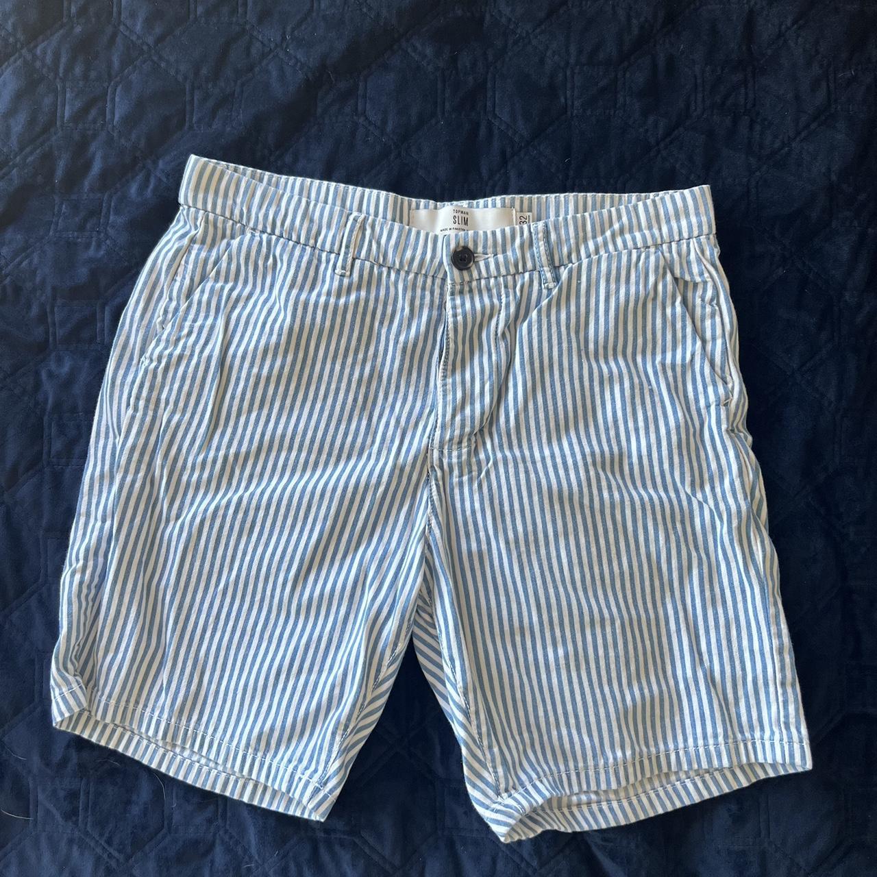 Topman sales striped shorts