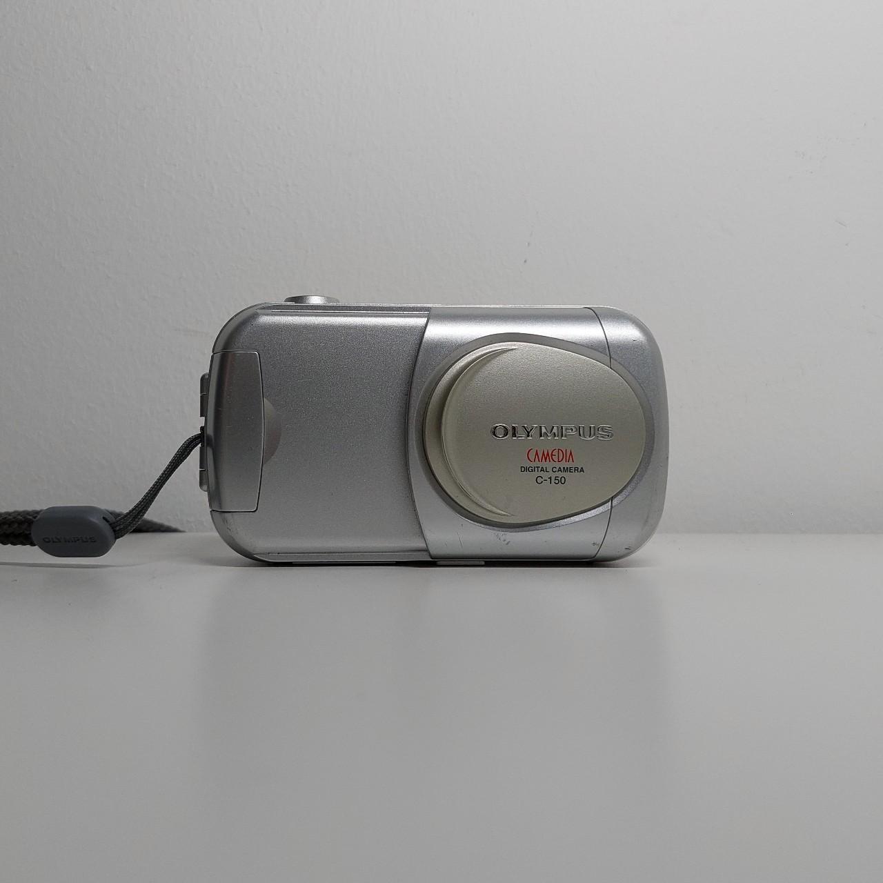 Olympus CAMEDIA C150, 2.0MP Digital Camera Silver... Depop
