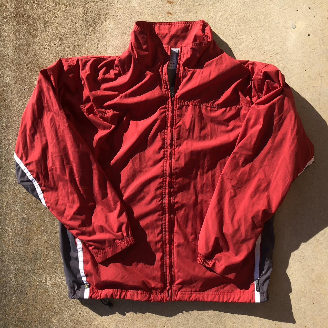 Reebok Men's Red Jacket | Depop