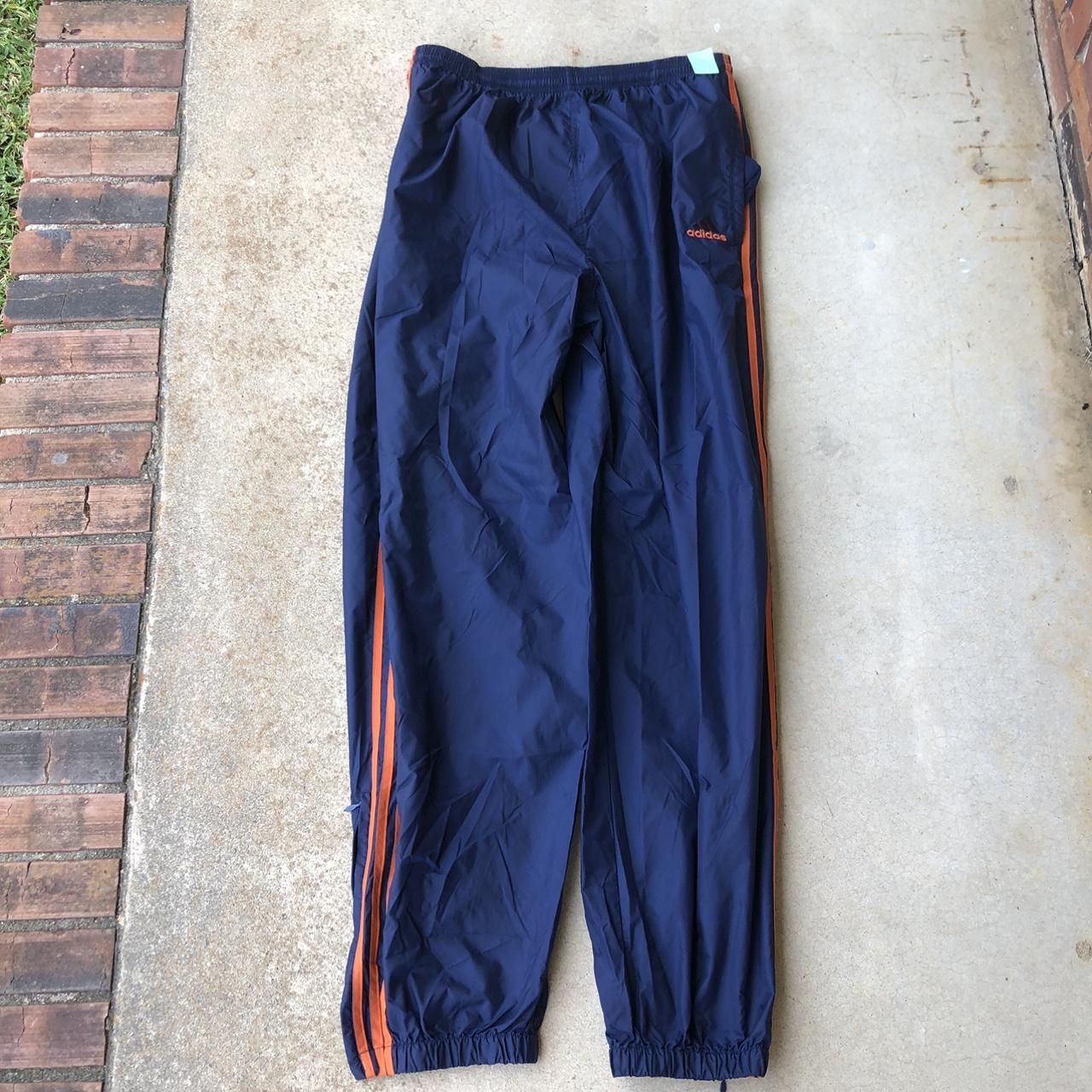 Adidas Men's Navy and Orange Joggers-tracksuits