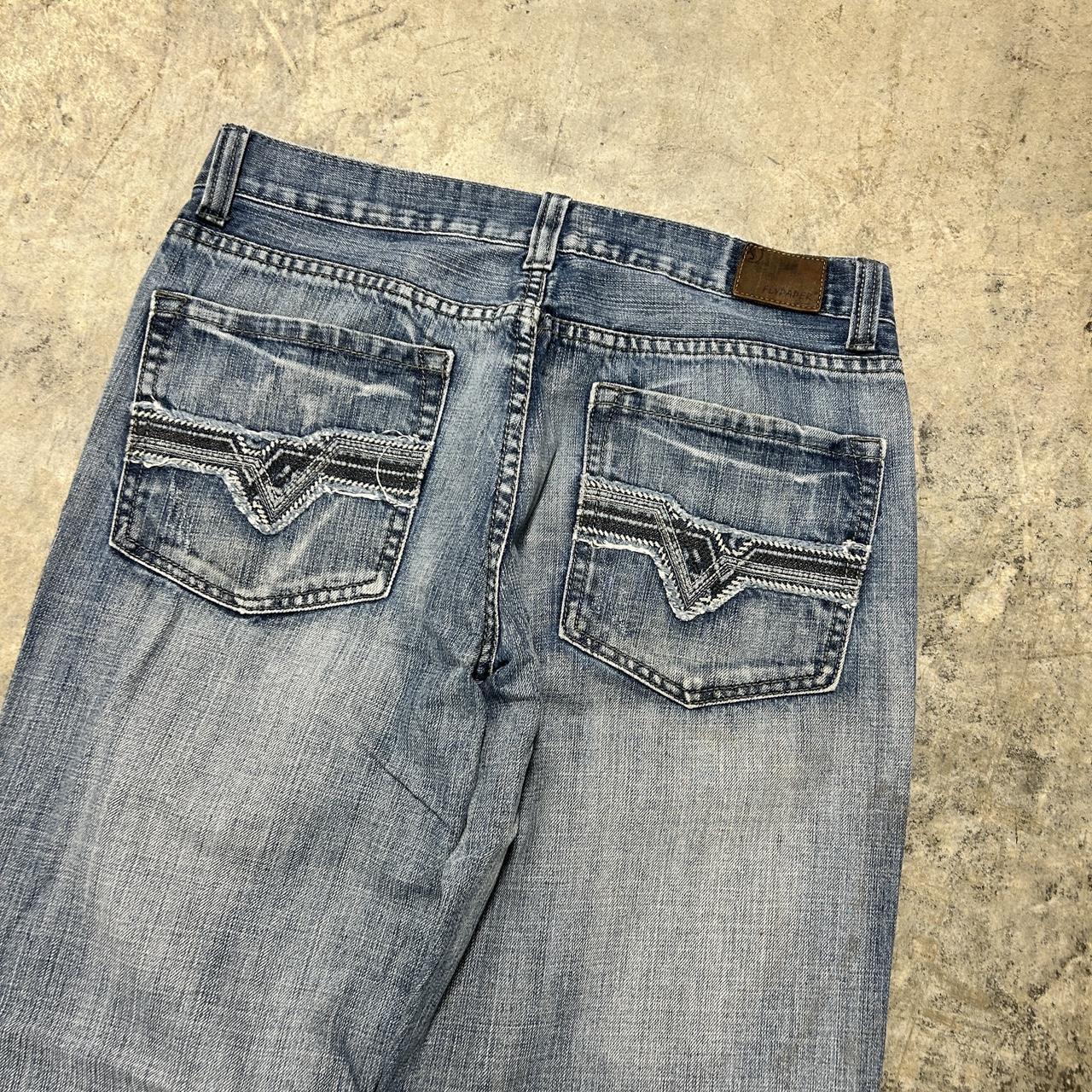 Flypaper Denim Bootcut Jeans Vintage 90s Y2K 2000s... - Depop