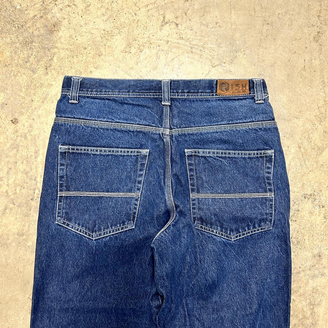 Risk Denim Jeans Vintage 90s Y2K 2000s Skater... - Depop