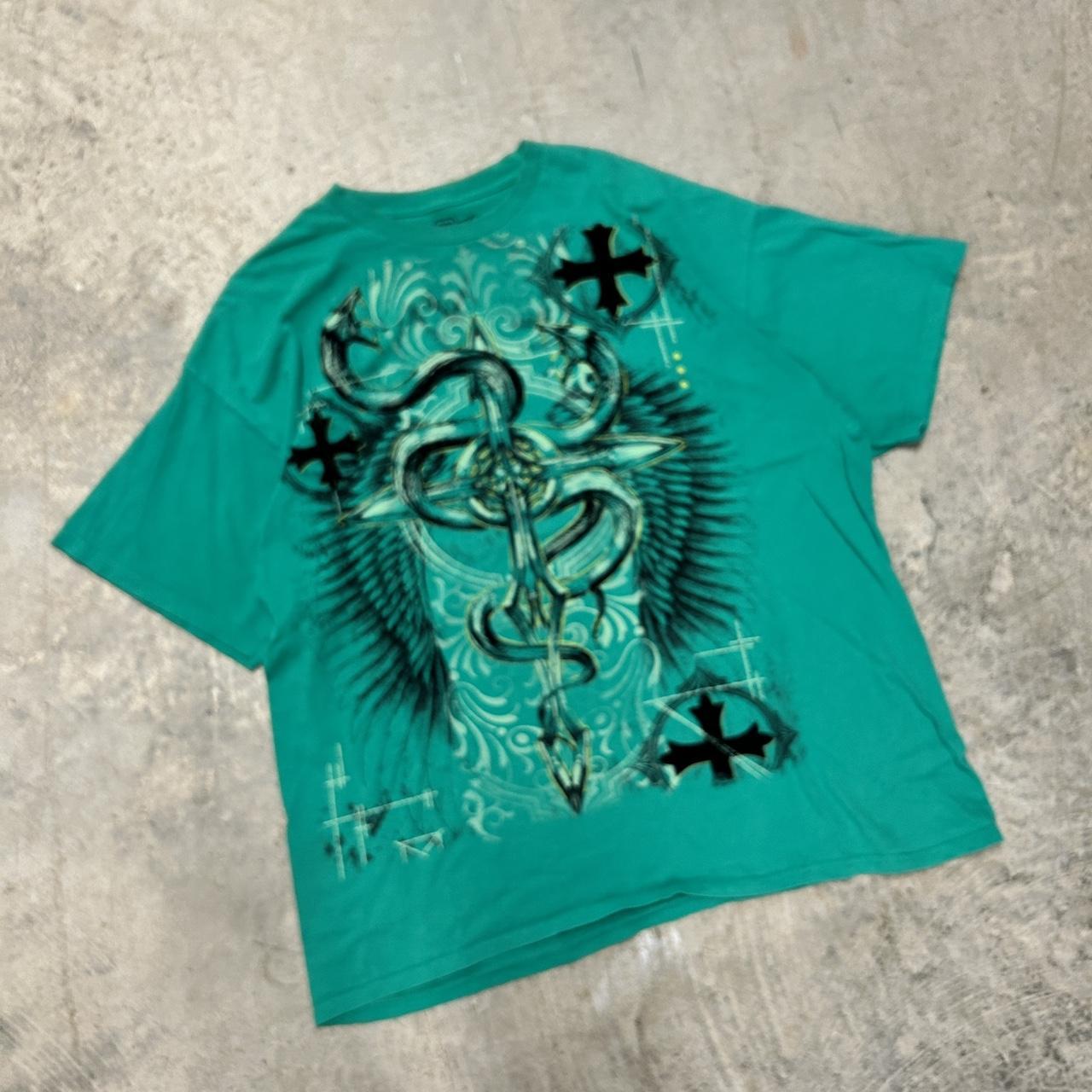 MMA Elite Grunge AOP All Over Print Y2K 2000s Emo... Depop