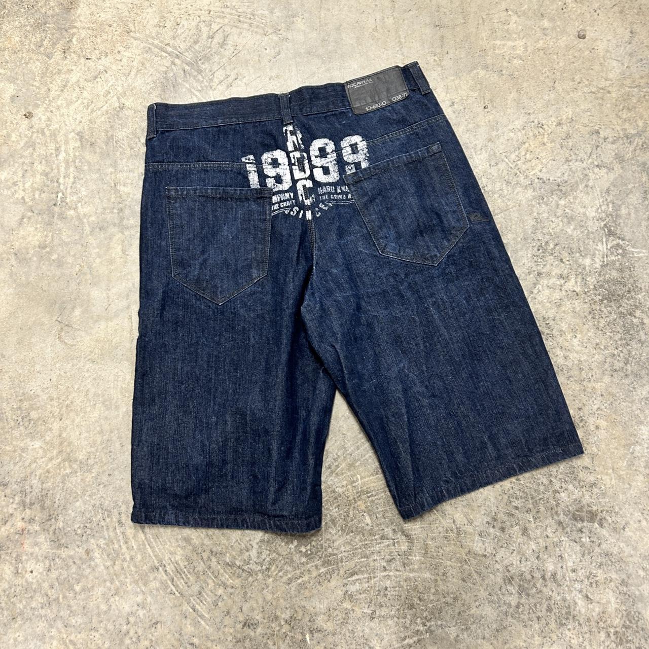 Rocawear Denim Jean Shorts Vintage 90s Y2K 2000s... - Depop