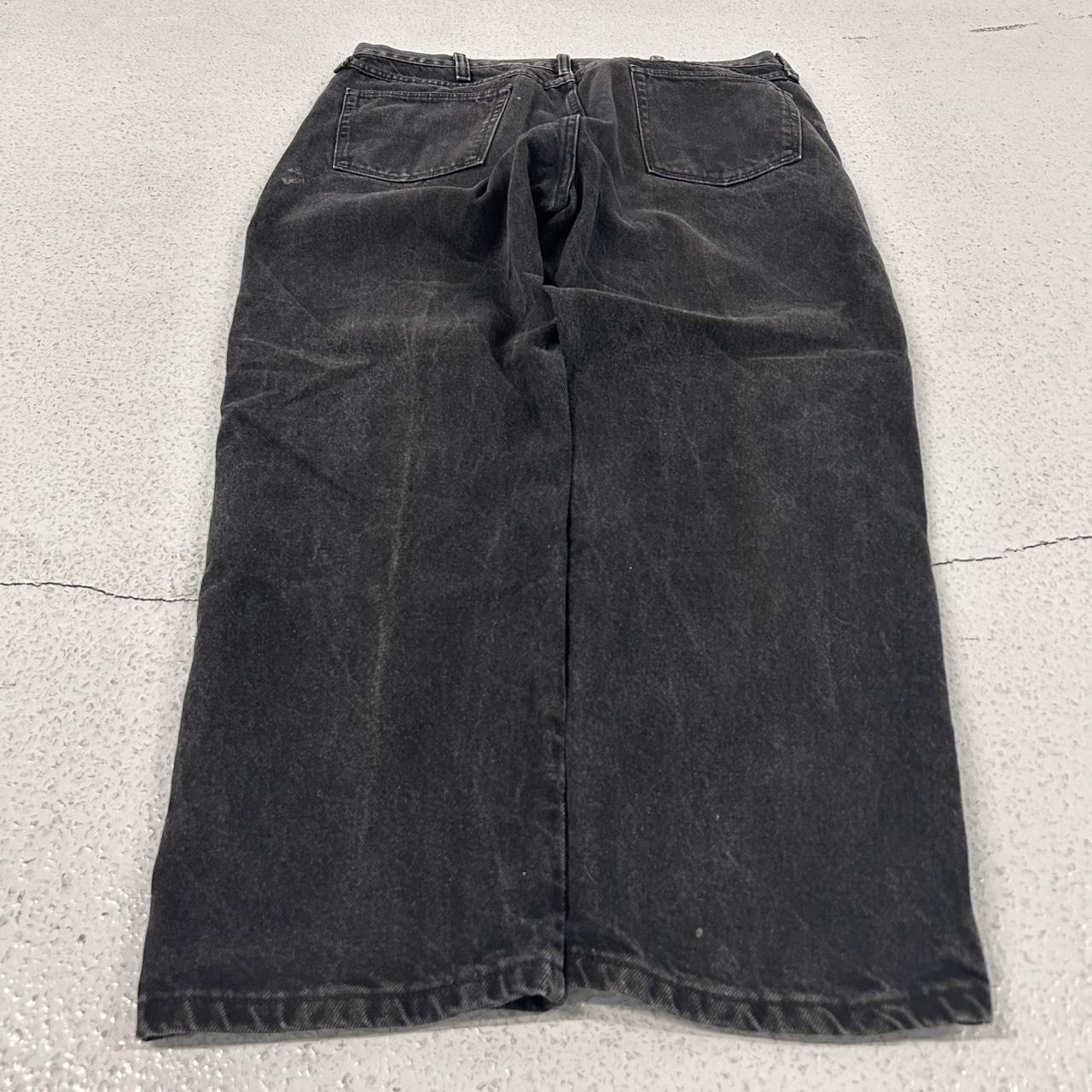 Y2K Faded Jeans Black Grunge affliction ed hardy... - Depop
