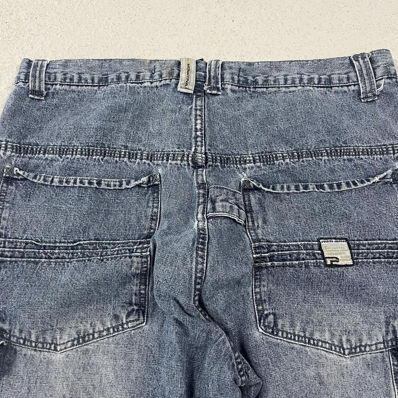 Y2K Paco Carpenter Denim Jean Shorts skater Grunge... - Depop