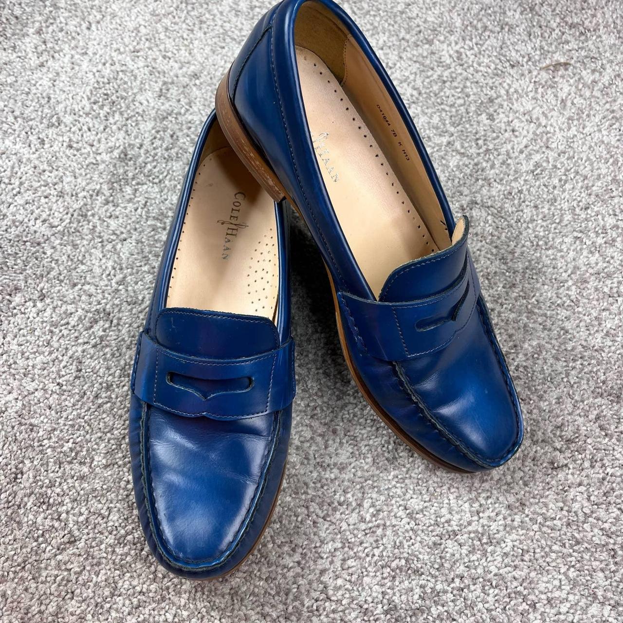 Cole haan hot sale blue loafers