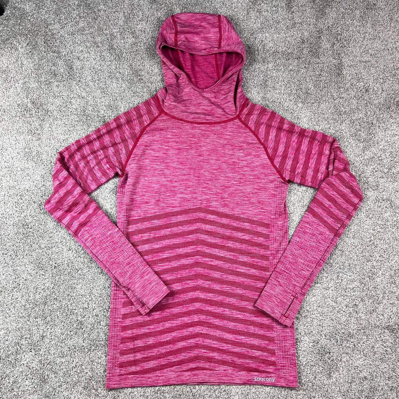 Saucony hoodie best sale pink