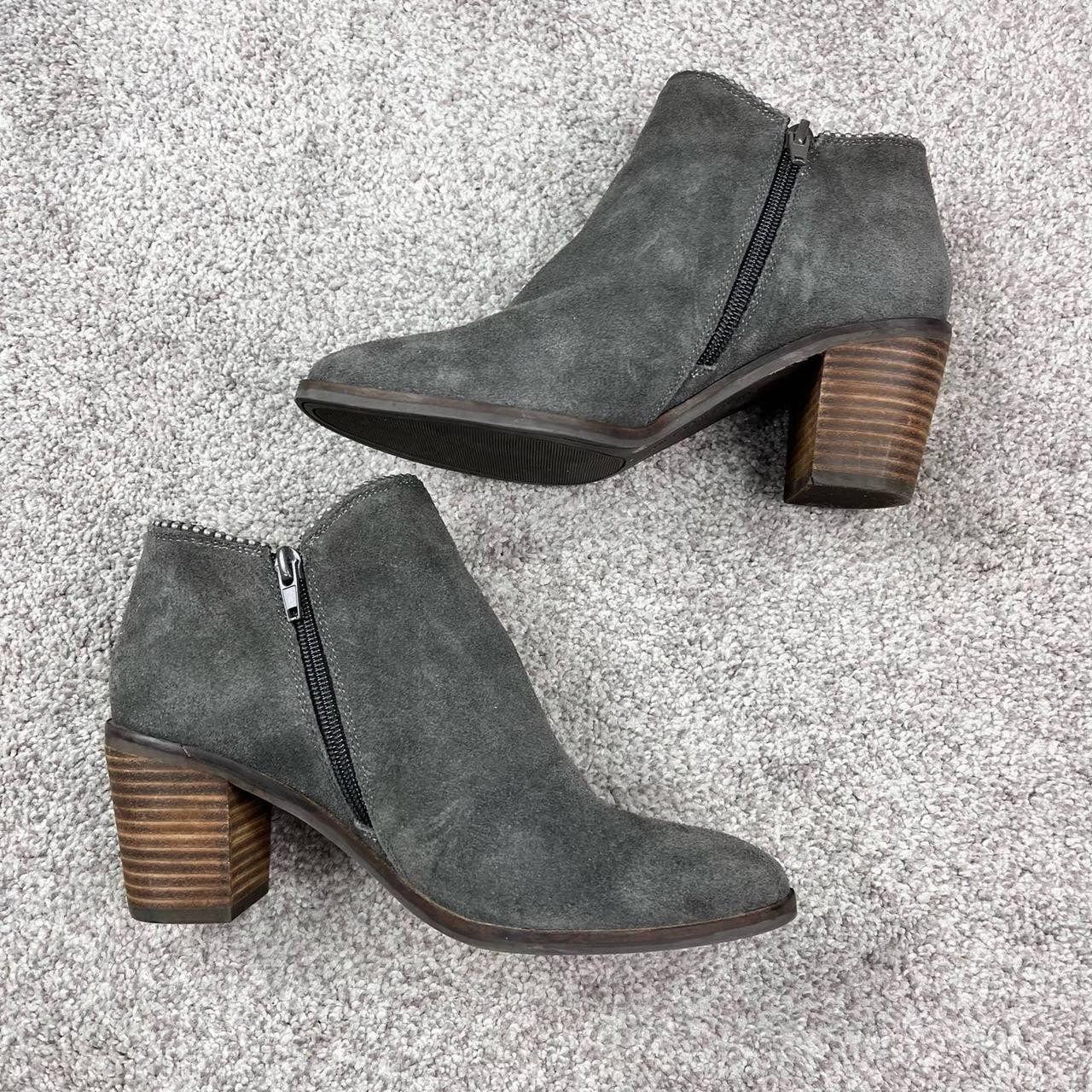 Lucky Brand Women s Pincah cut out Leather Ankle Depop