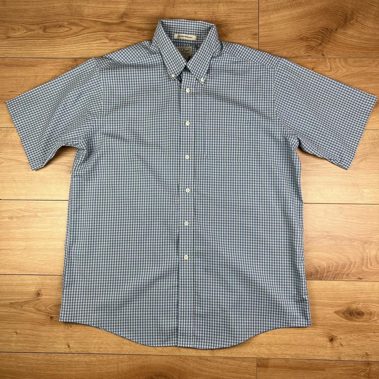 L.L.Bean Men's Blue Shirt | Depop