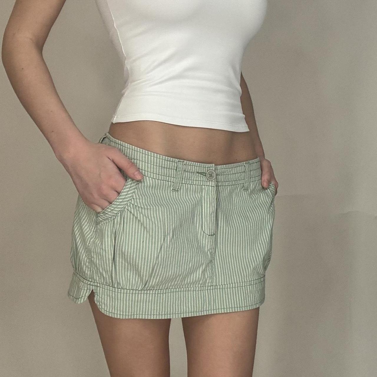 Hollister striped skirt best sale