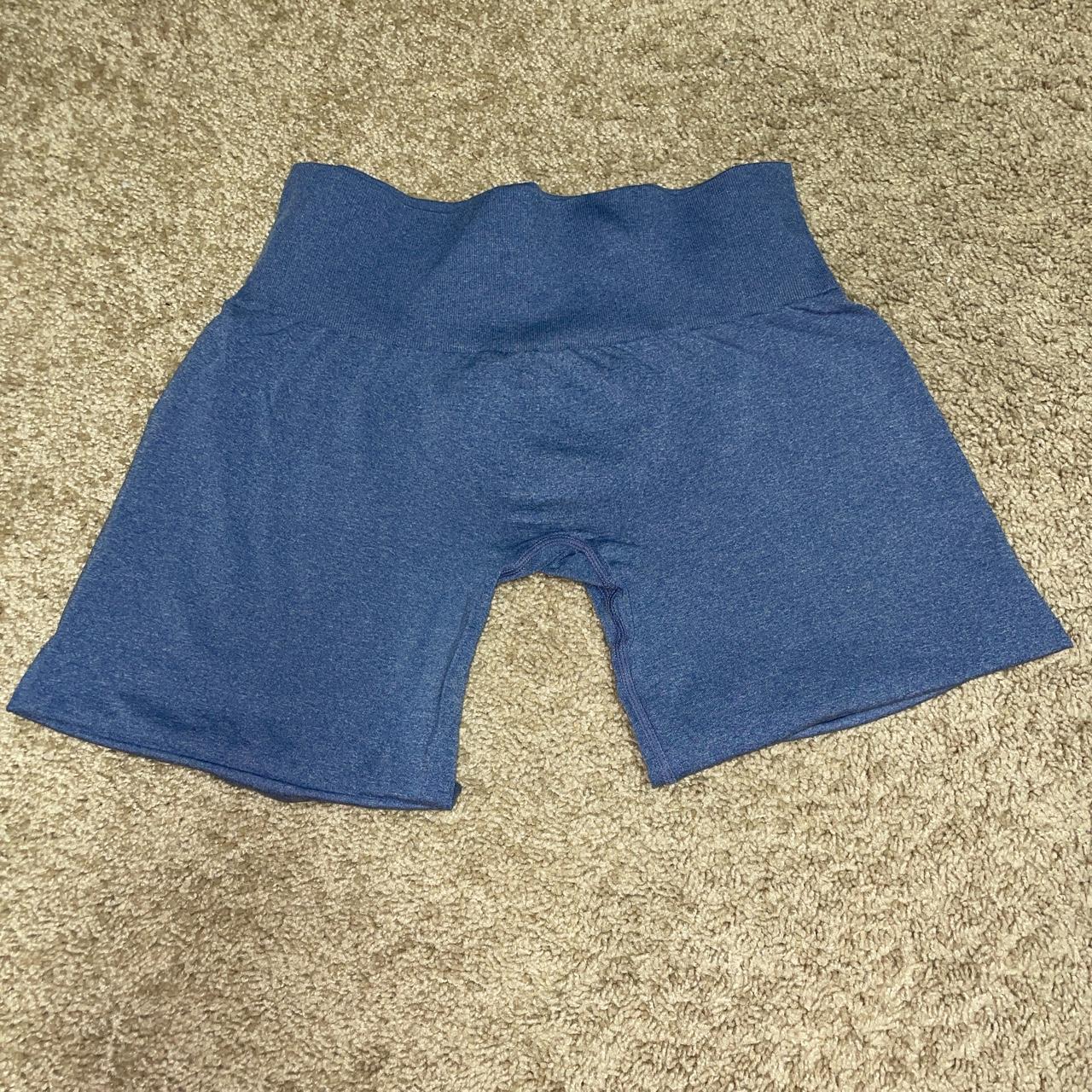 Blue NVGTN athletic shorts Size M, these shorts... - Depop