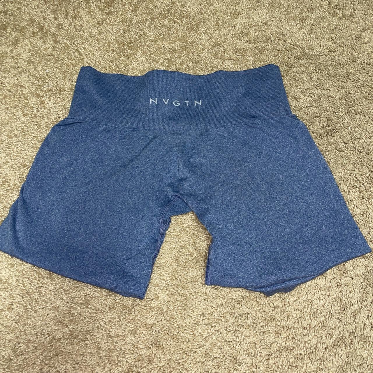 Blue NVGTN athletic shorts Size M, these shorts... Depop