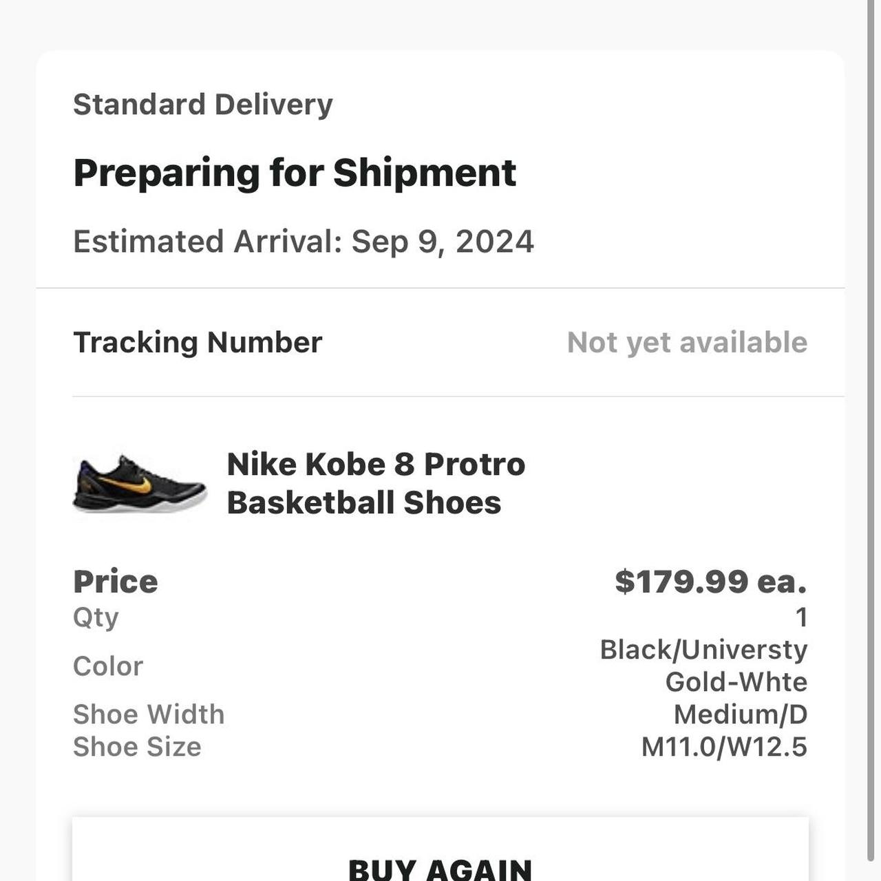 Nike Kobe Protro basketball shoes Size 11 Depop