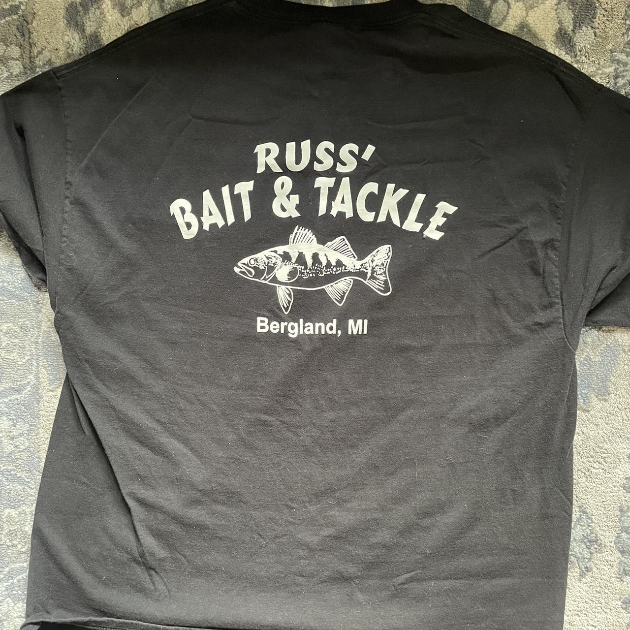 Russ Bait & Tackle America Tee Size - XL Good... - Depop