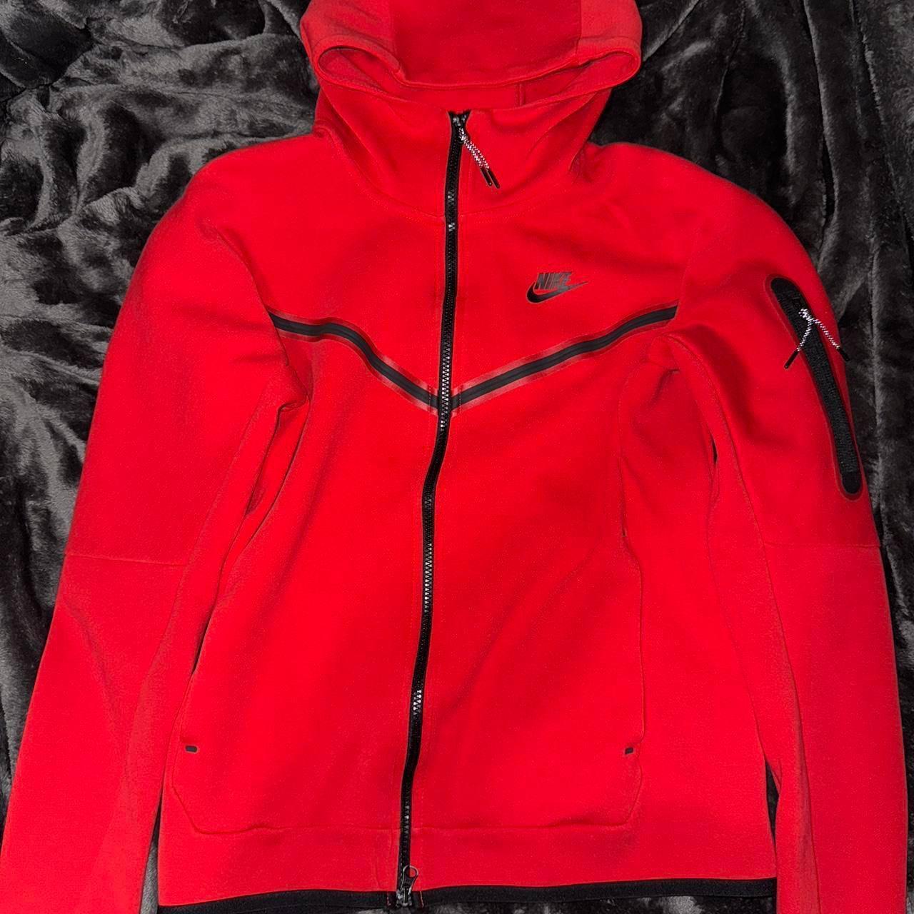nike tech red suit
