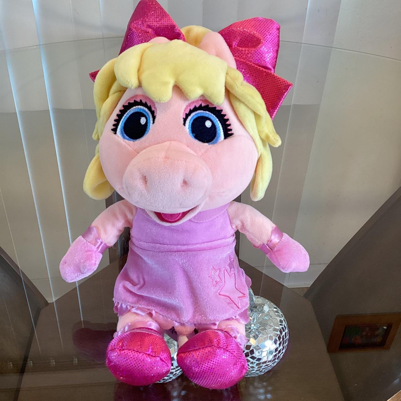 Disney Miss Piggy Plush - Muppet Babies - Small