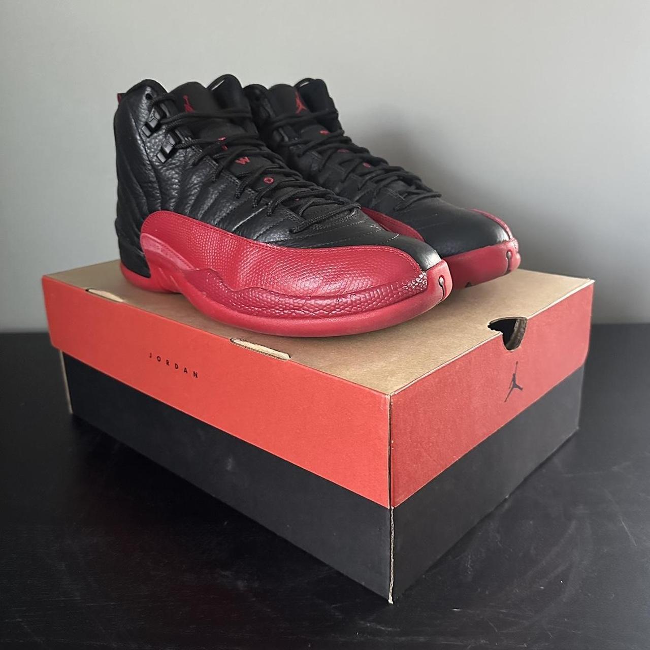 jordan 12 flu game box