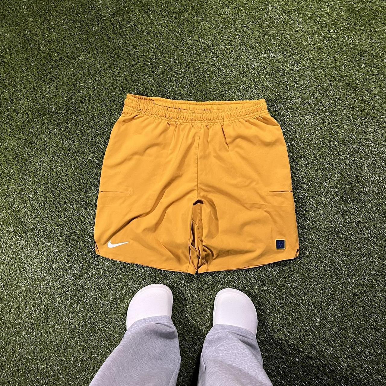 RF x Nike Athletic Shorts Length 7 Waist Depop