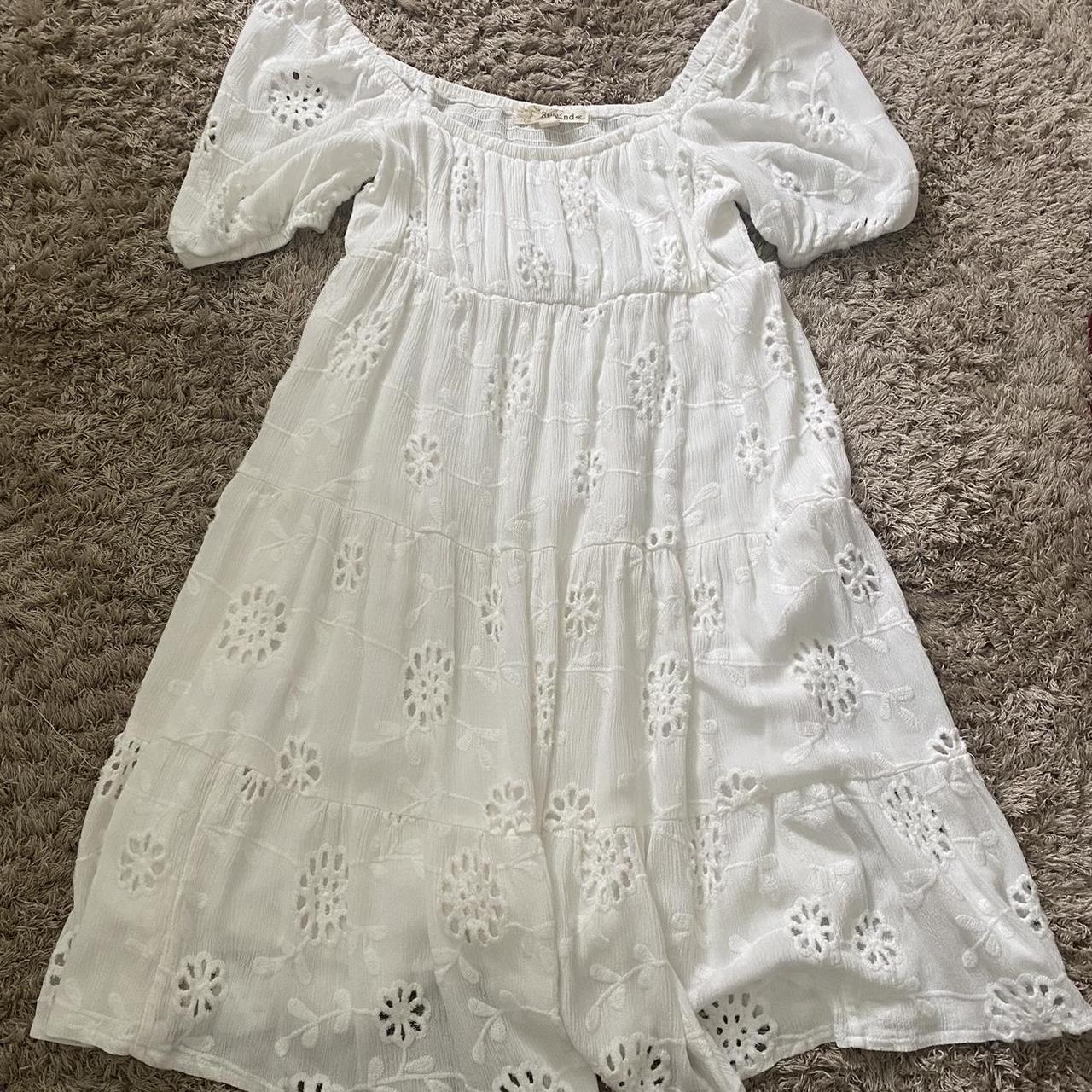 Khols white dress best sale