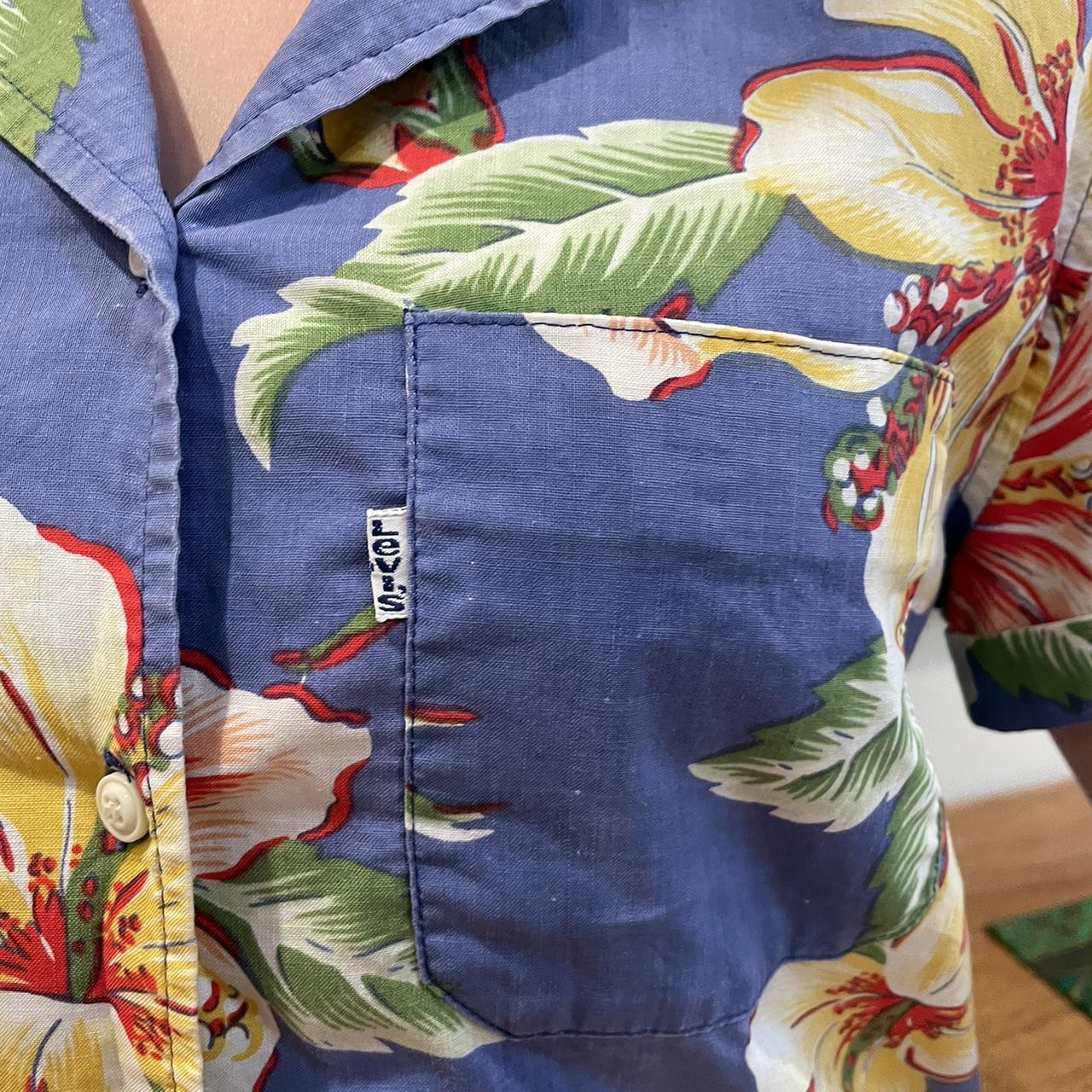 Levi's hawaiian shirt best sale