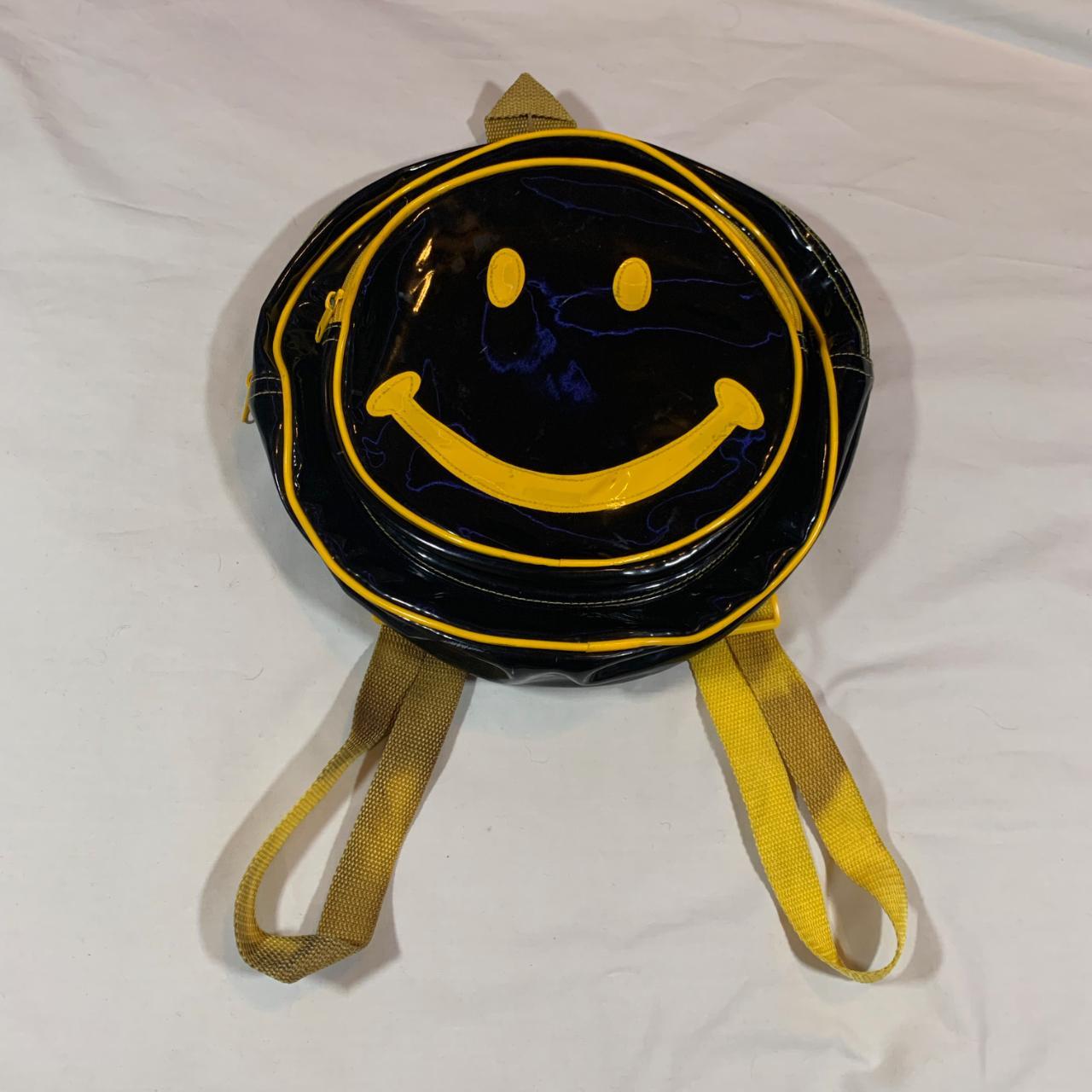 90s smiley face backpack hotsell