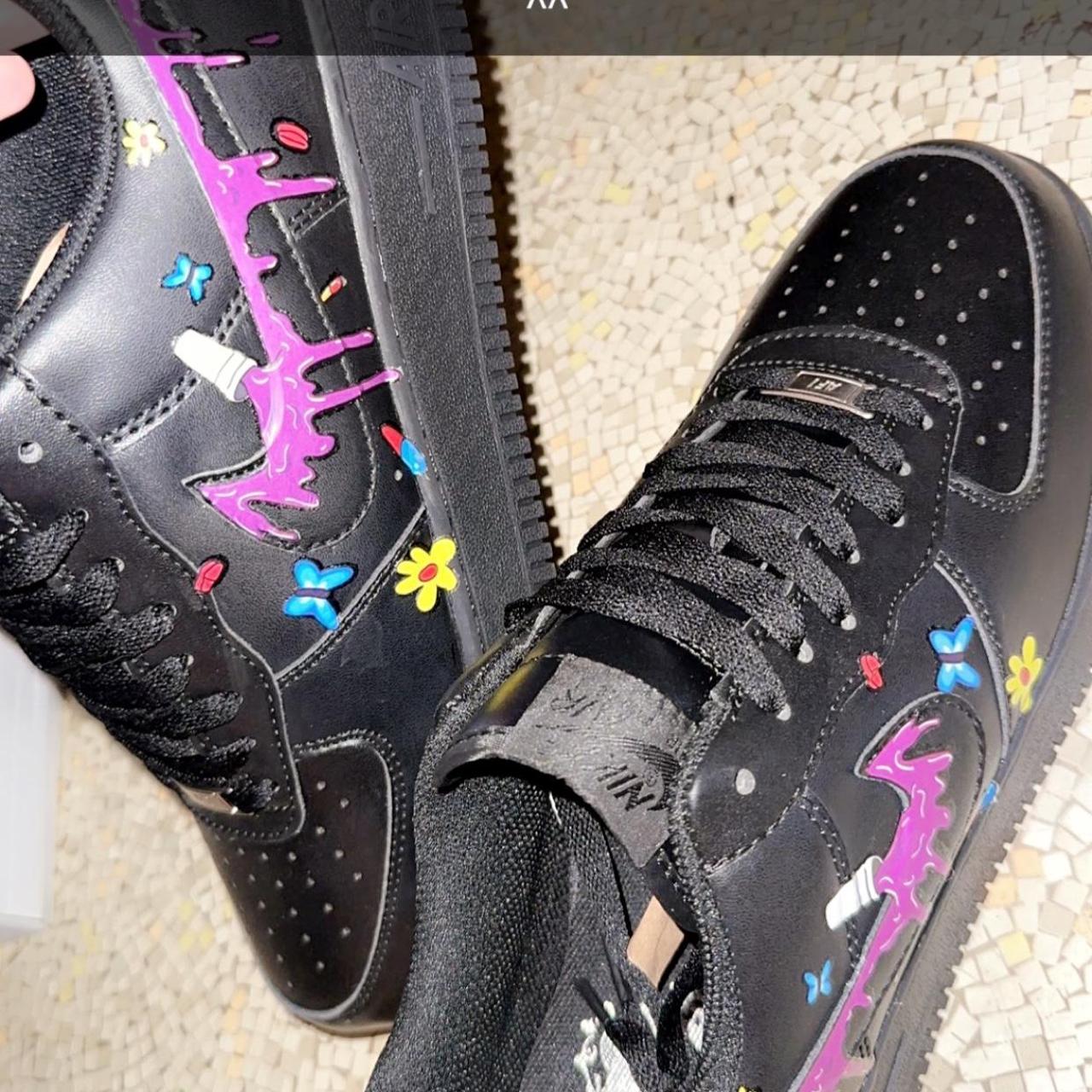 custom lean air force 1